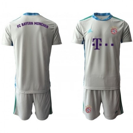 Koszulka Bayern Monachium Bramkarska Dziecięcy Trzeci Koszulki Piłkarskie 2020-2021 Krótki Rękaw